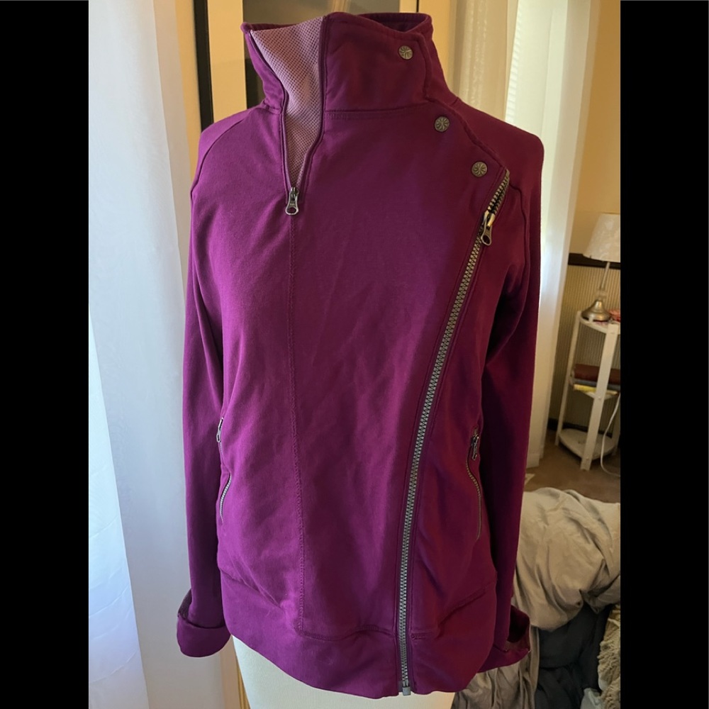 Athleta Moto style jacket, Size S